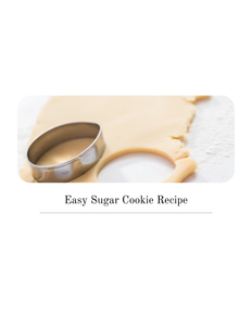 Easy Sugar Cookie Recipe