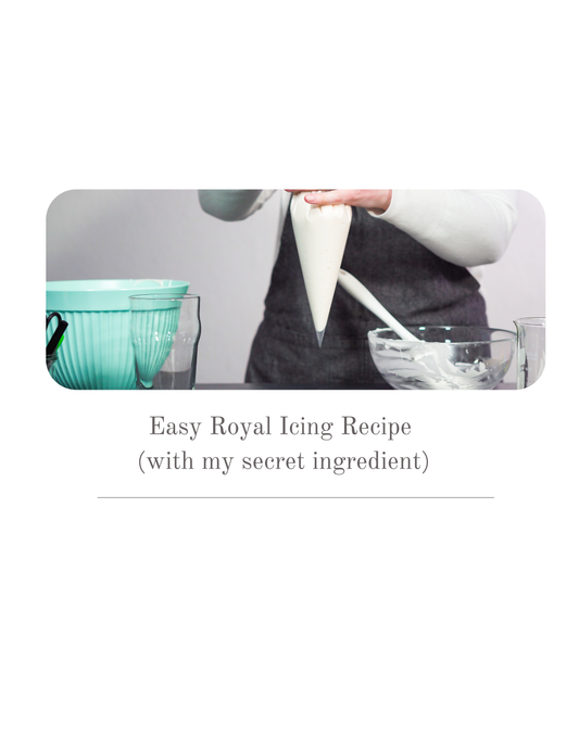 Easy Royal Icing Recipe