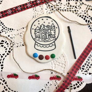 Christmas Paint Your Own Cookie