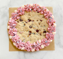 Load image into Gallery viewer, 10” chocolate chip cookie cake with buttercream