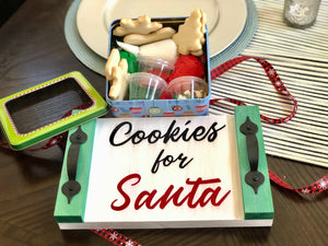 Cookies for Santa kit and Platter Collab