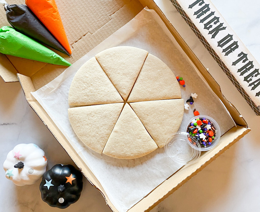 DIY- decorate it yourself cookie pizza kit